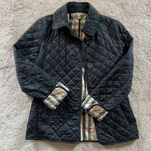 Burberry Quilted Jacket - Size Small